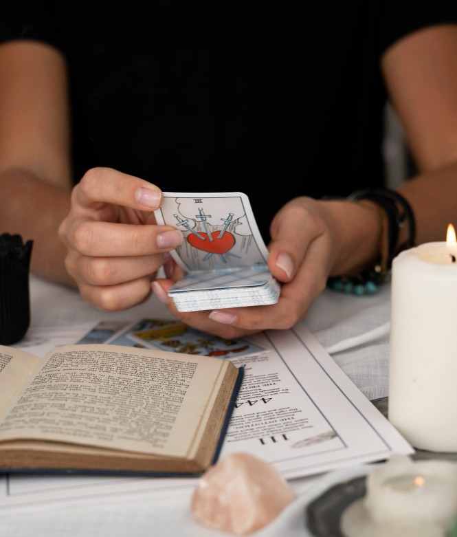 Psychic reading consultation